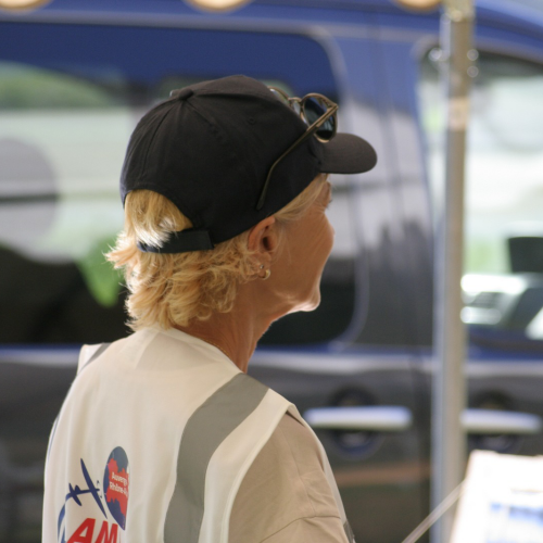 Laurence est dans son élément