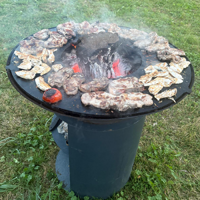 Un chef d'oeuvre de brasero pour le club d'aeromodélisme de la Coupe Icare 2025