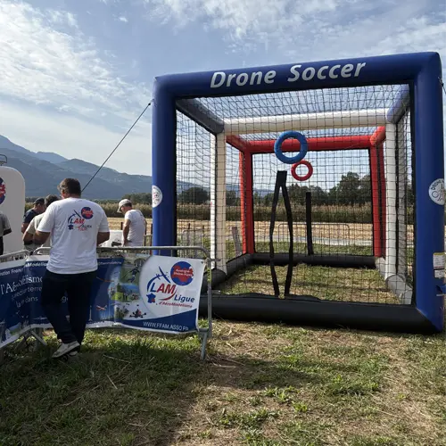 La cage du drone Soccer