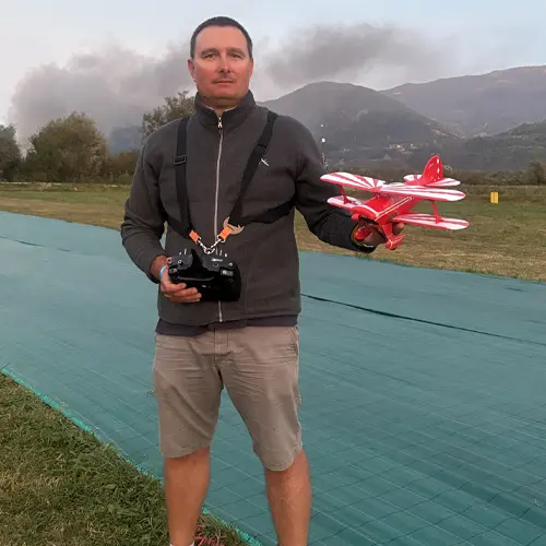 Le pilote Grégory Batifoulier