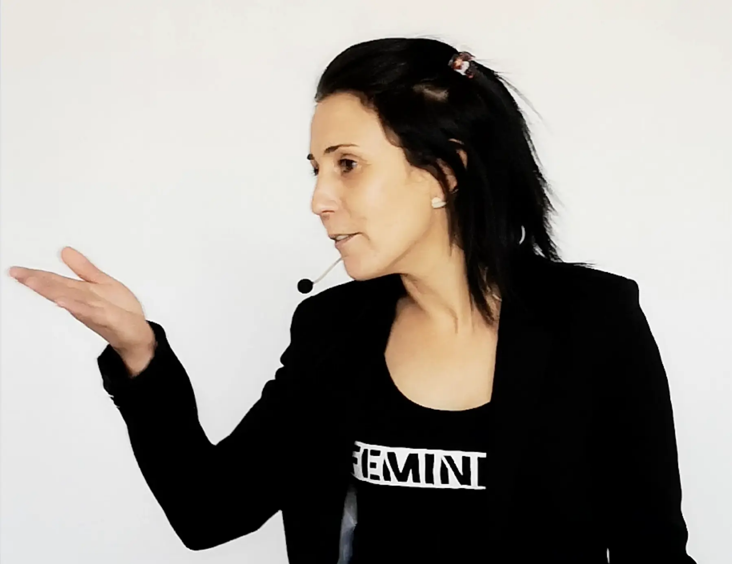 Audrey se fait coacher et prend la parole en public